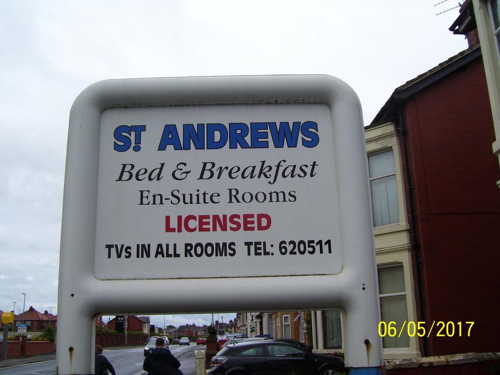 St Andrews Guesthouse Blackpool Kültér fotó